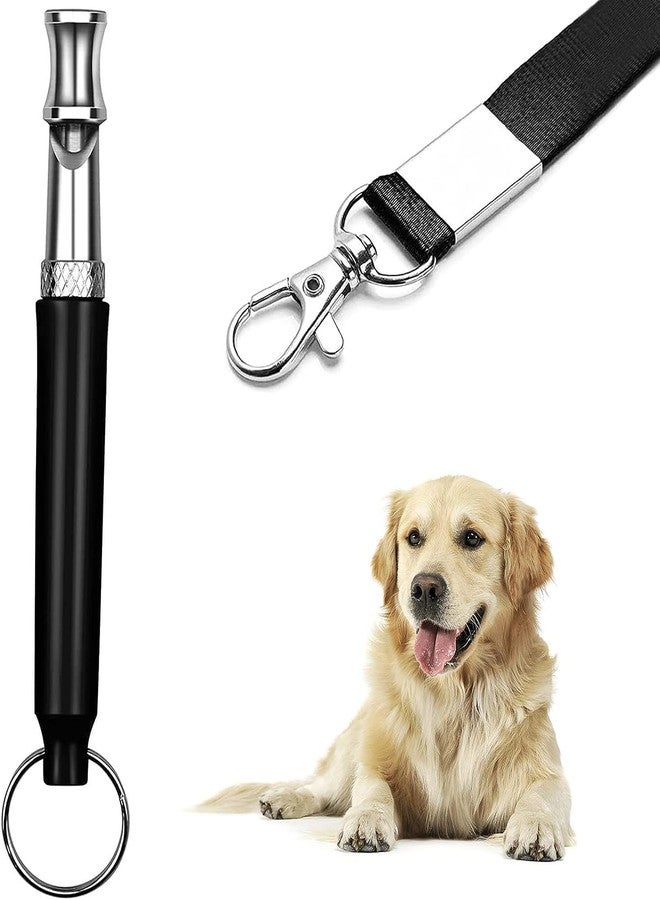KsPups Professional Dog Training Whistles, Adjustable Frequency, Ultrasound Stop Barking Tool, with Black Strap Lanyard (Pack of-1) - Image 1